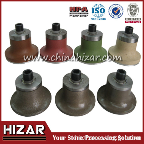 Diamond granite diamond profile wheel router bit
